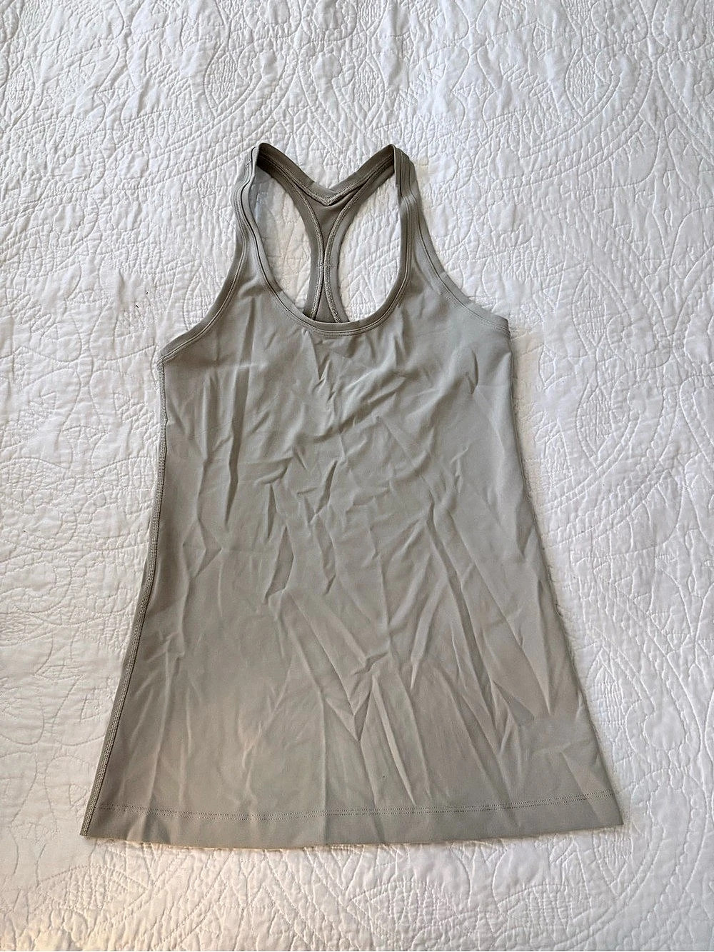 Lululemon Align Hip Length Racerback in Beige
